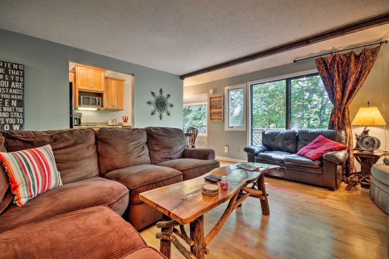 Condo With Furnished Deck - Walk To Sugar Mountain! Екстер'єр фото